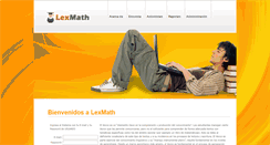 Desktop Screenshot of lexmath.com